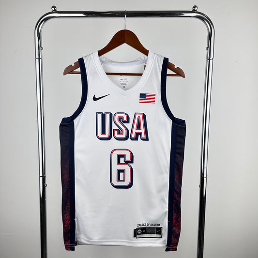 USA Men's 2024 Olympic Home Swingman Jersey