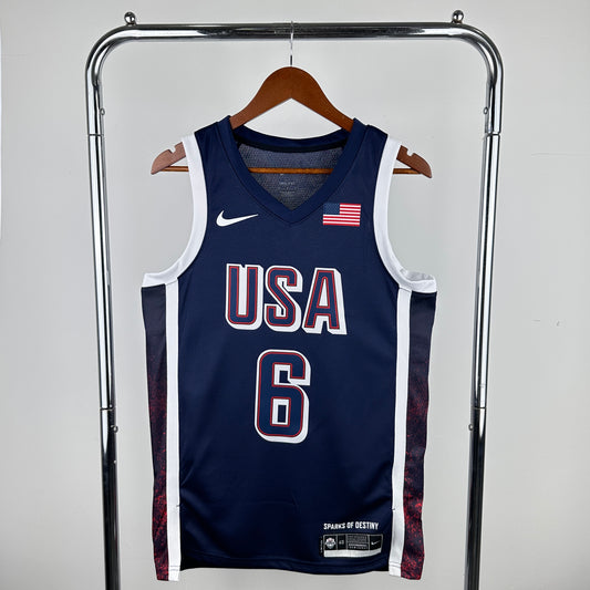 USA Men's 2024 Olympic Third Swingman Jersey