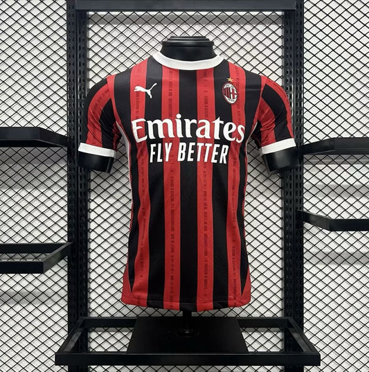 AC Milan 2024-25 Home Player Version Jersey