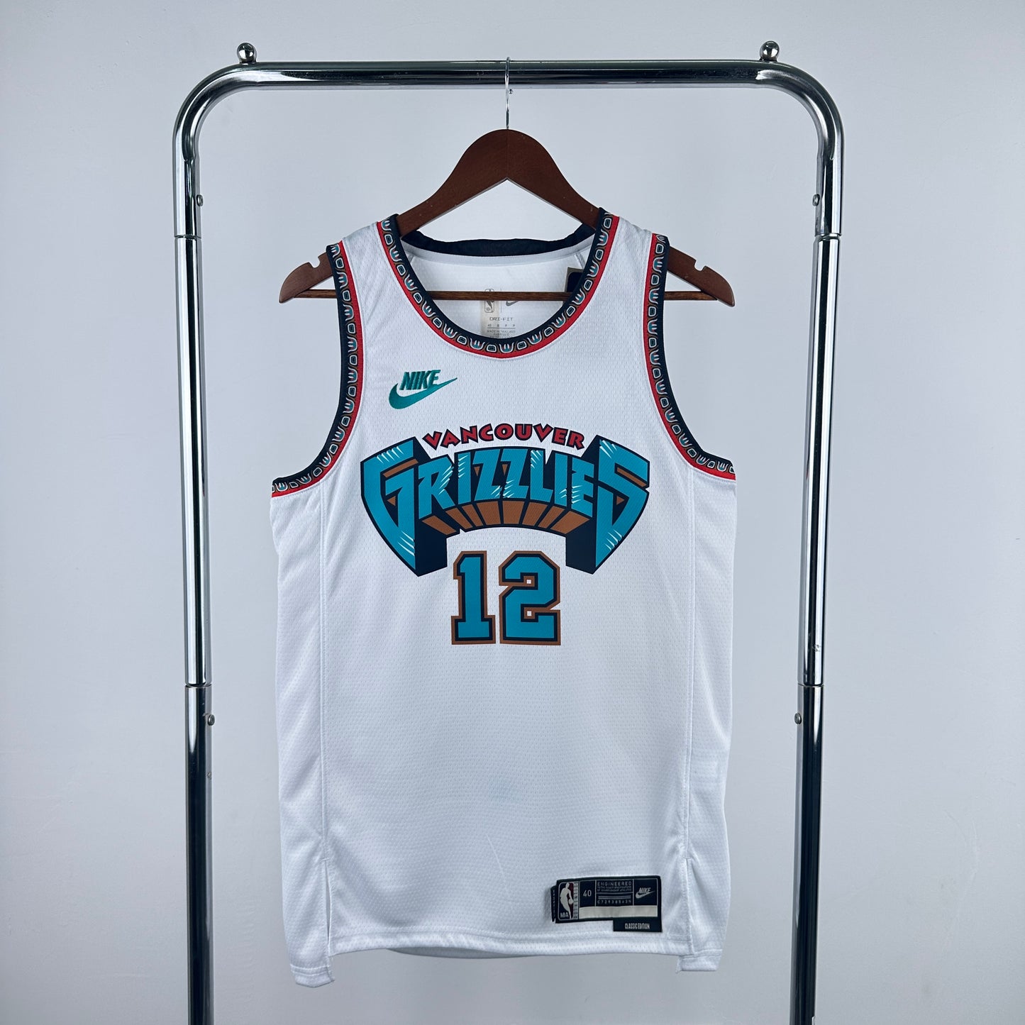 Memphis Grizzlies 2024-25 White Swingman Jersey - Classic Edition