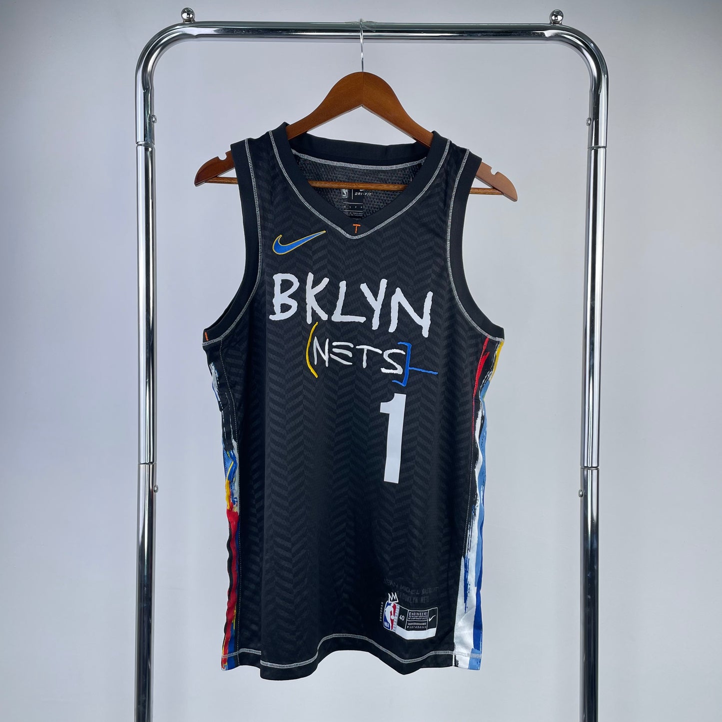 Brooklyn Nets 2020-21 Nike Black Swingman Jersey - City Edition