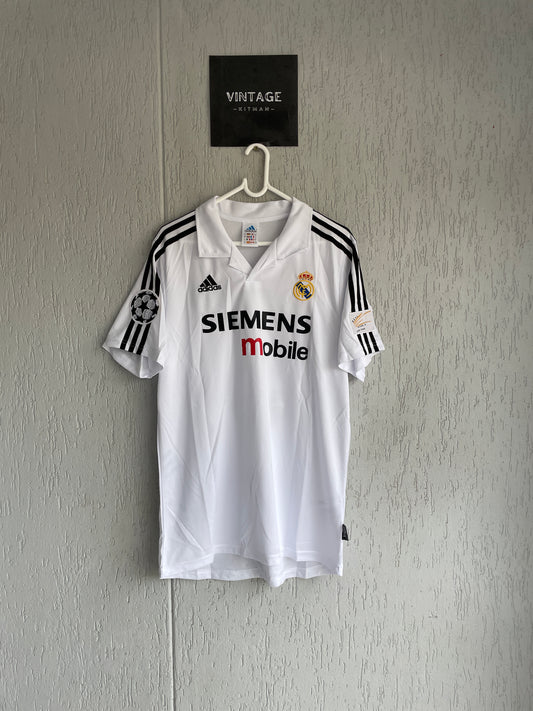 Real Madrid CF 2002-2003 Home UCL Edition Jersey