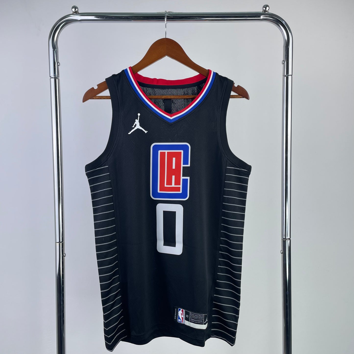 Los Angeles Clippers 2021-22 Jordan Brand Black Swingman Jersey - Statement Edition