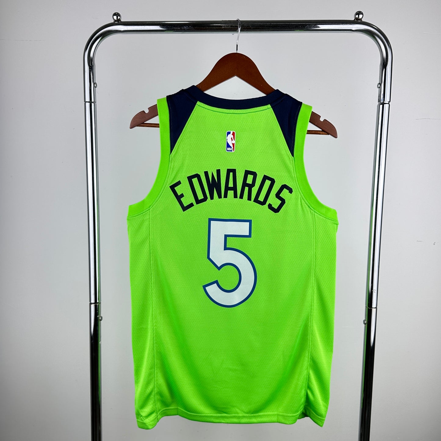 Minnesota Timberwolves 2021-22 Jordan Brand Lime Swingman Jersey - Statement Edition