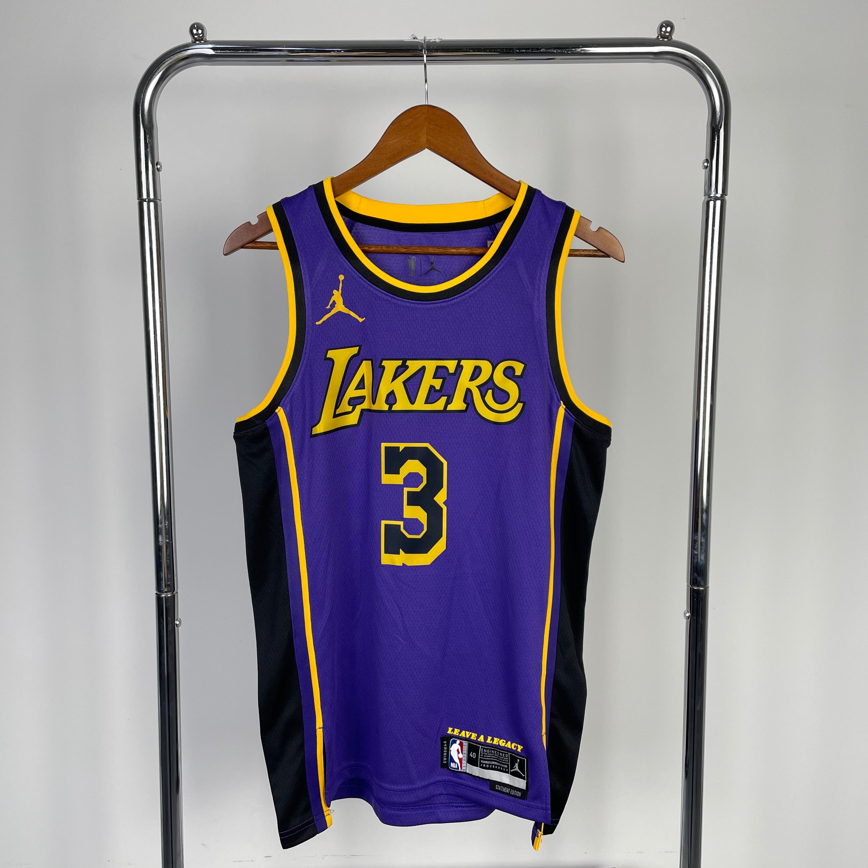 NEW Los Angeles shops Lakers #6 Lebron James Statement Swingman Jersey