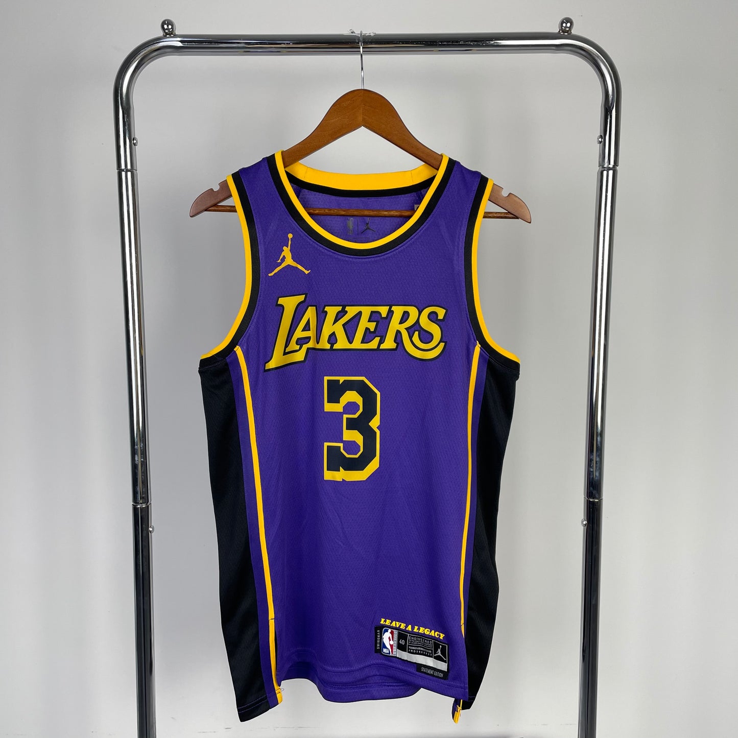 Los Angeles Lakers 2023-24 Jordan Brand Purple Swingman Jersey - Statement Edition