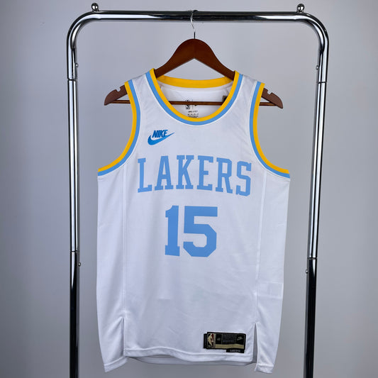 Los Angeles Lakers 2022-23 Nike White Swingman Jersey - Classic Edition