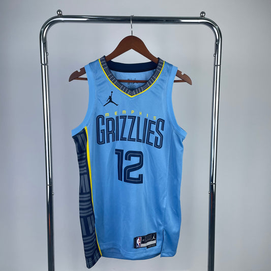 Memphis Grizzlies 2022-23 Jordan Brand Blue Swingman Jersey - Statement Edition