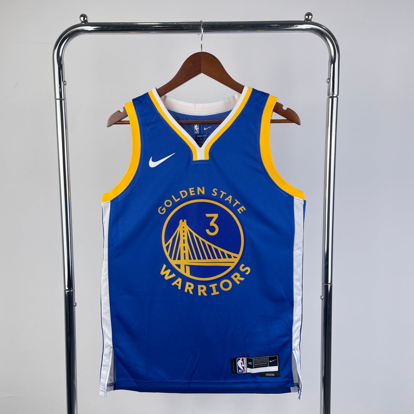 Golden State Warriors 2023-24 Nike Blue Swingman Jersey - Icon Edition