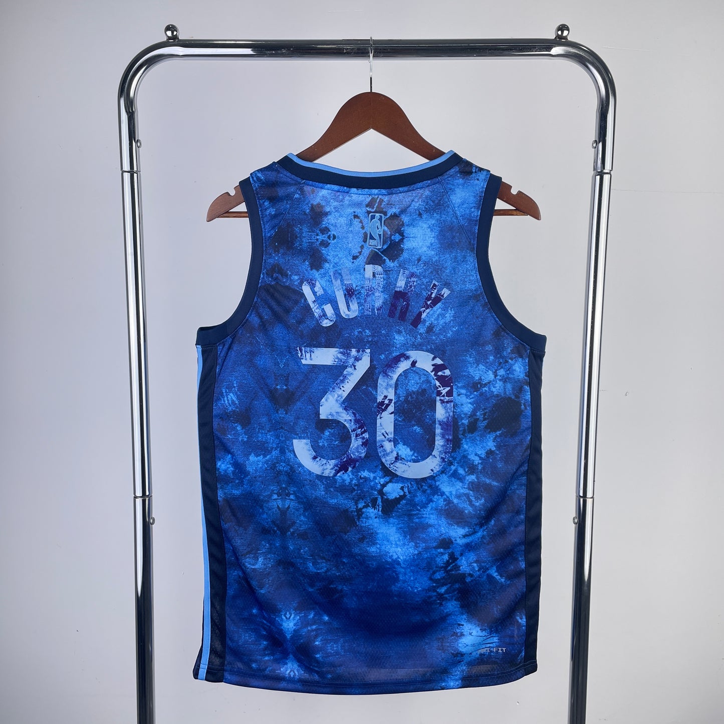 Golden State Warriors 2023-24 Steph Curry Nike Blue Swingman Jersey - Select Series