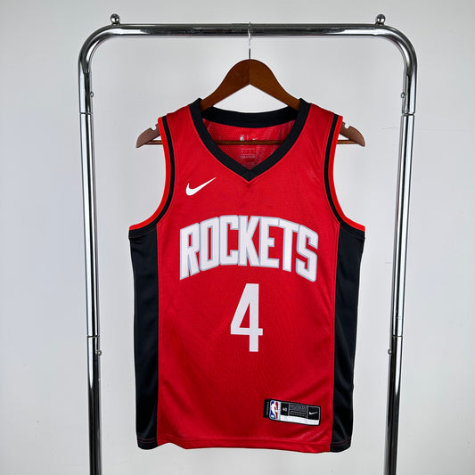 Houston Rockets 2023-24 Red Nike Swingman Jersey - Icon Edition