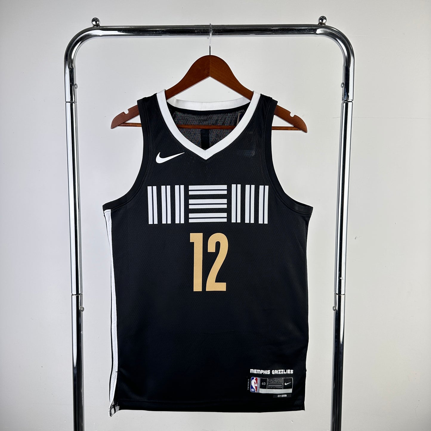 Memphis Grizzlies 2023-24 Nike Black Swingman Jersey - City Edition