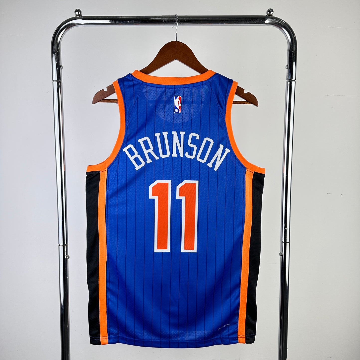 New York Knicks 2023-24 Nike Blue Swingman Jersey - City Edition