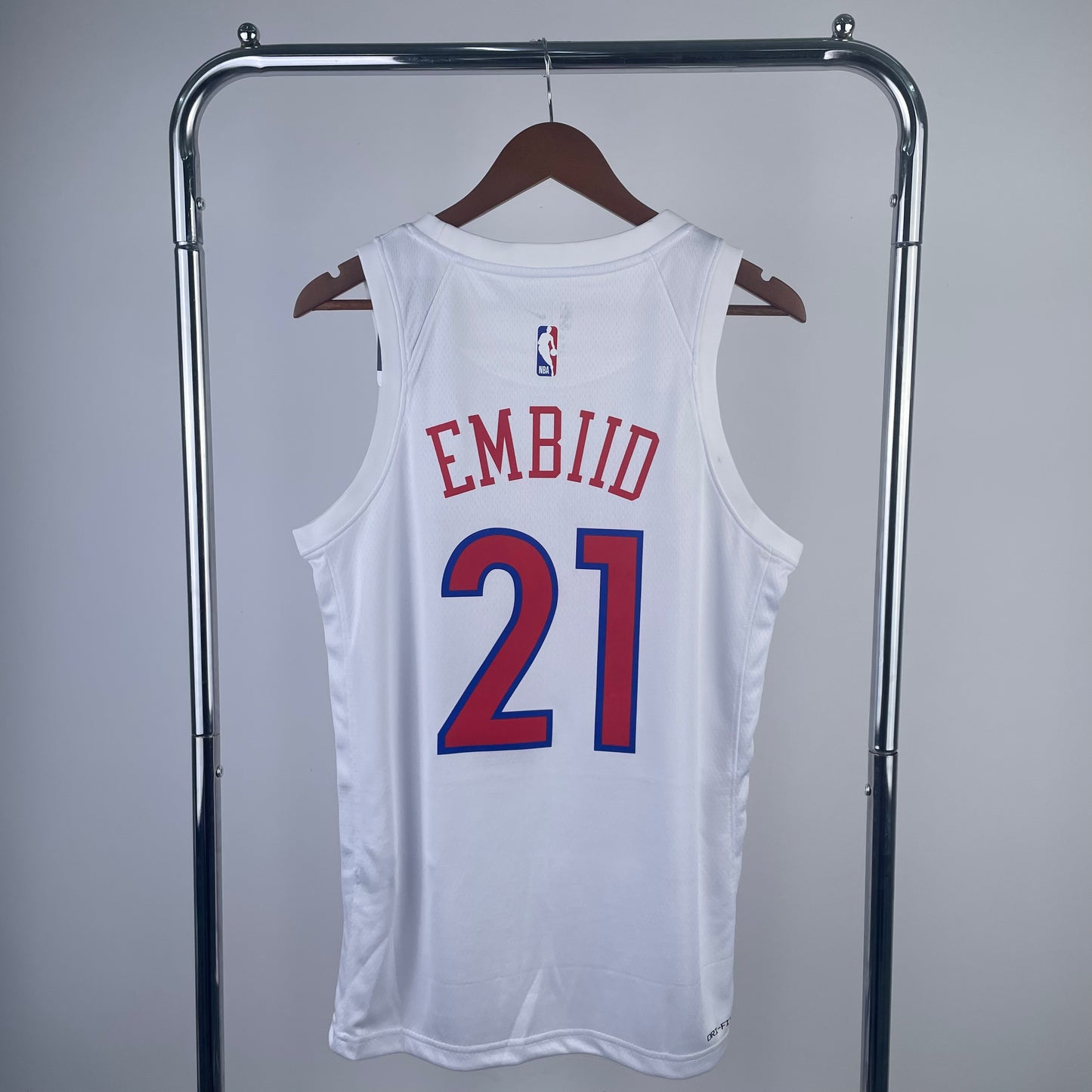 Philadelphia 76ers 2023-24 Nike White Swingman Jersey - City Edition