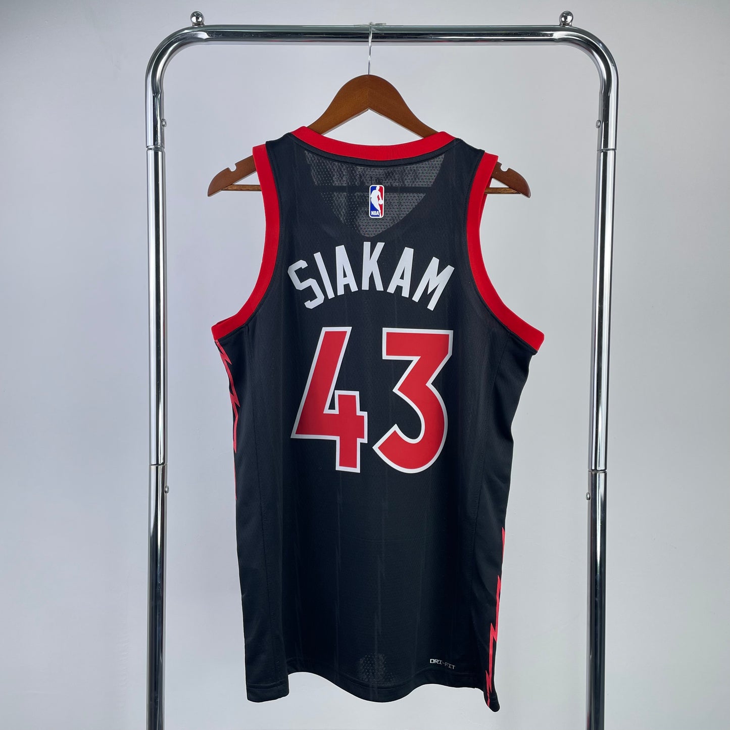 Toronto Raptors 2023-24 Jordan Brand Black Swingman Jersey - Statement Edition