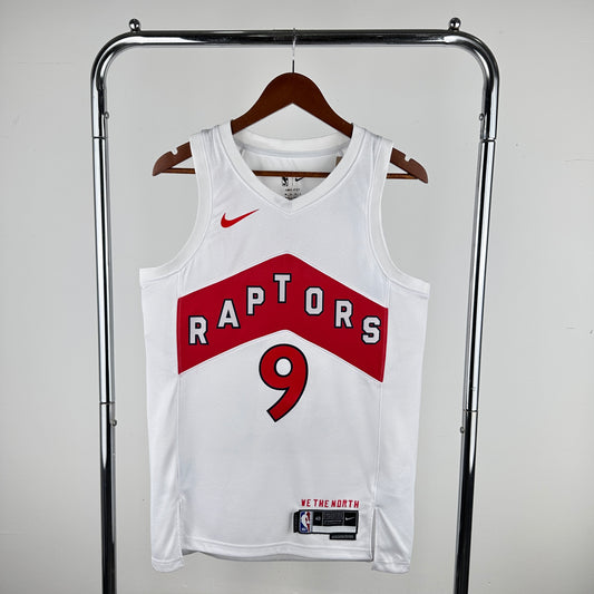 Toronto Raptors 2023-24 Nike White Swingman Jersey - Association Edition