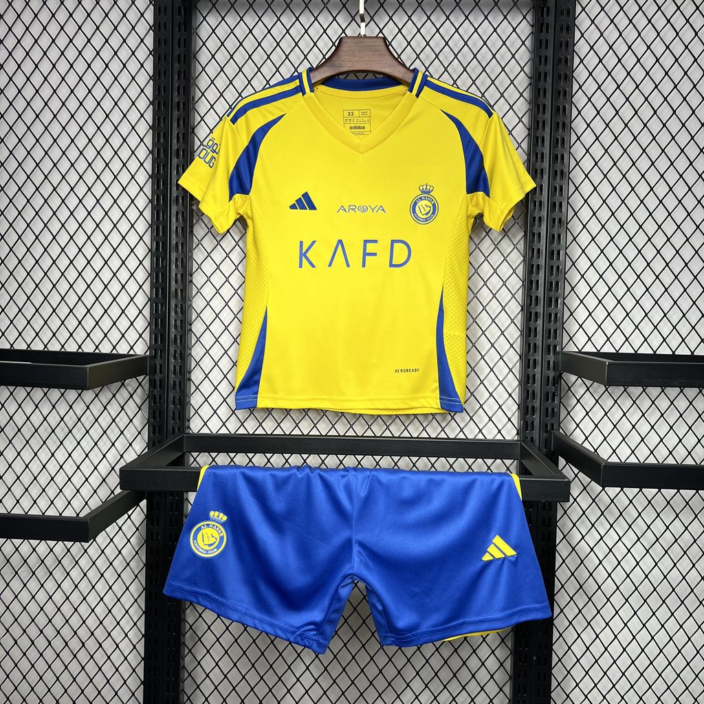 Al Nassr Kids 2024-25 Home Jersey