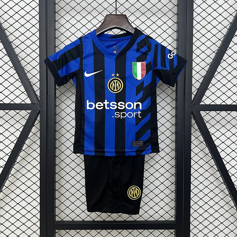 Inter Milan Kids 2024-25 Home Jersey