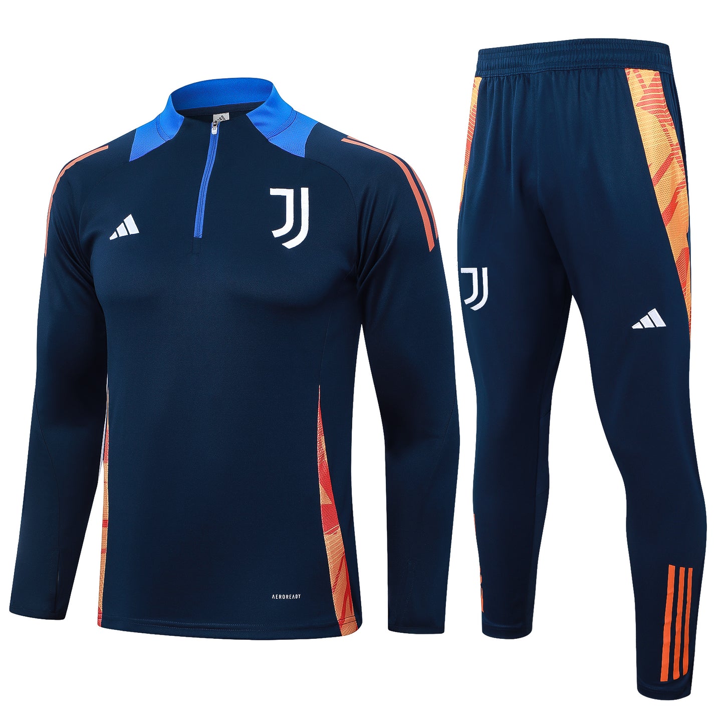 Juventus 2024-25 Navy Half-Zip Training Tracksuit Set