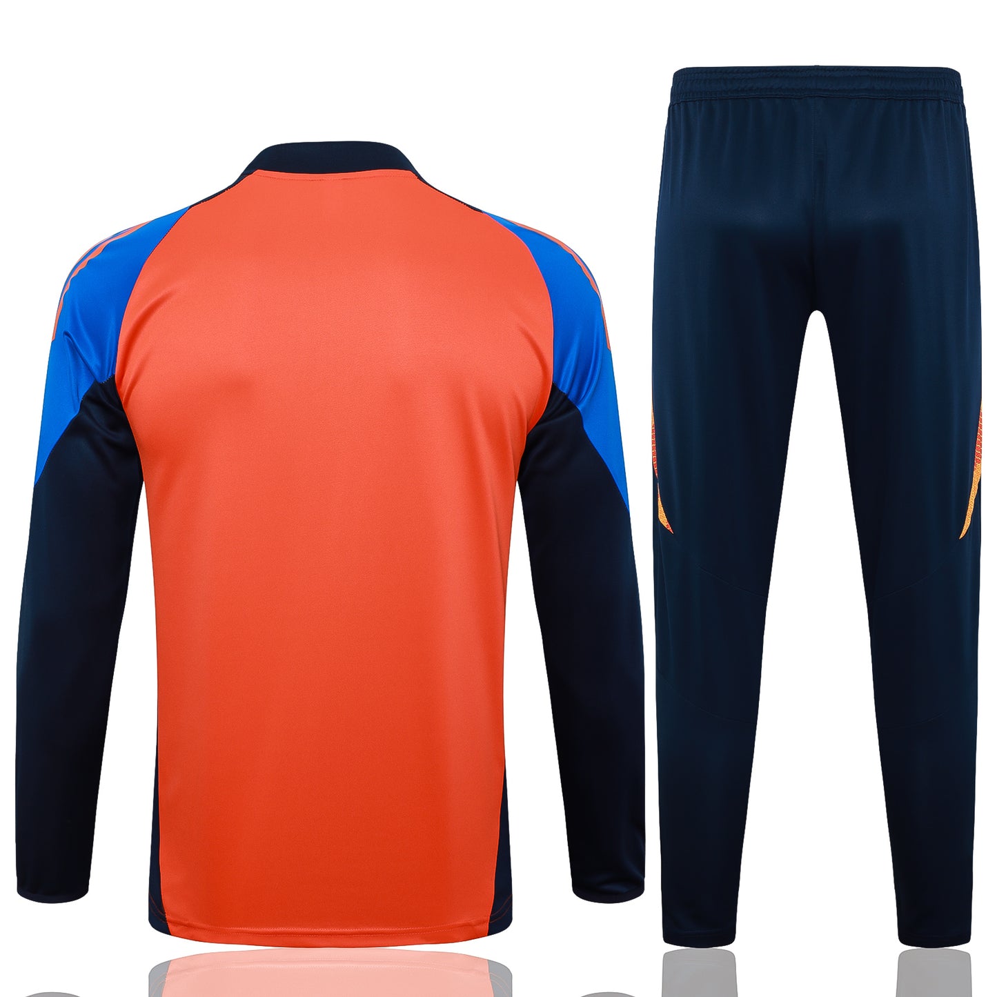 Juventus 2024-25 Orange Half-Zip Training Tracksuit Set