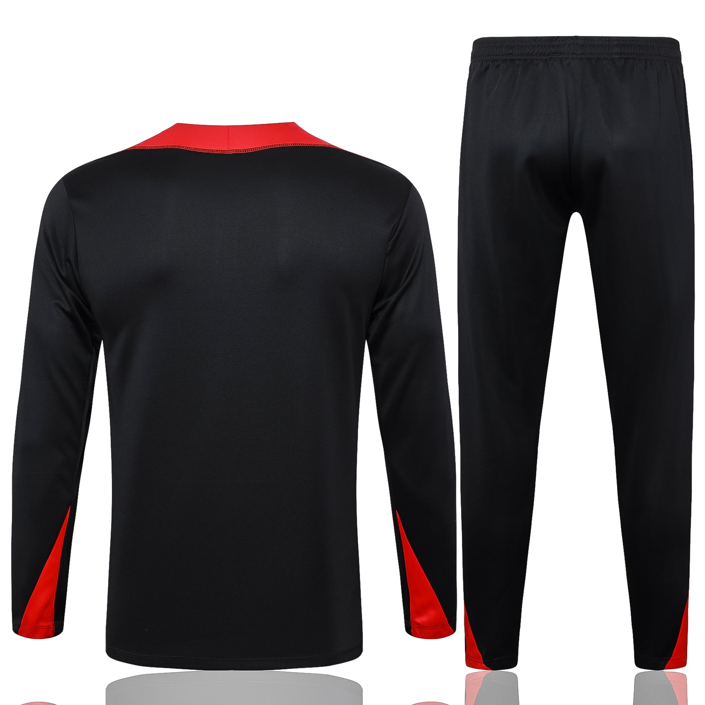 Liverpool 2024-25 Black and Red Half-Zip Training Tracksuit Set