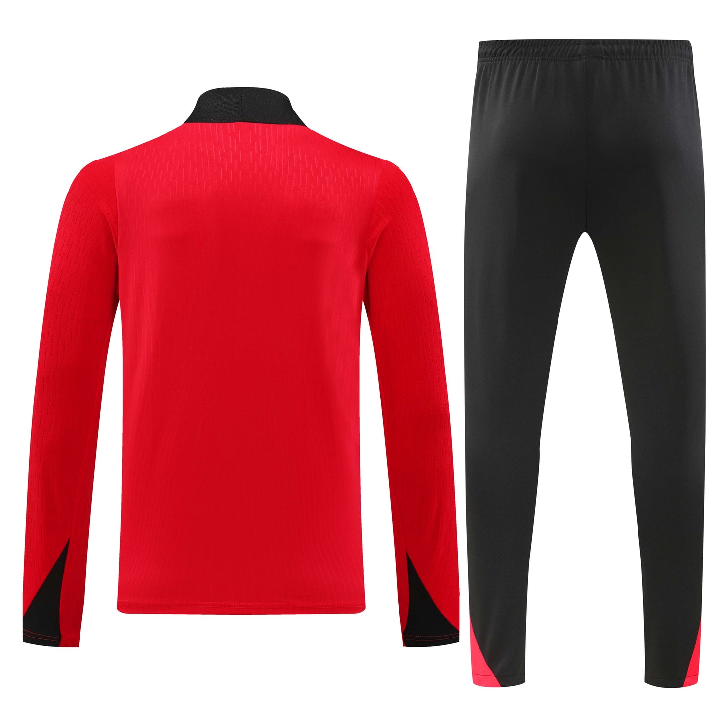 Liverpool 2024-25 Red and Black Half-Zip Training Tracksuit Set