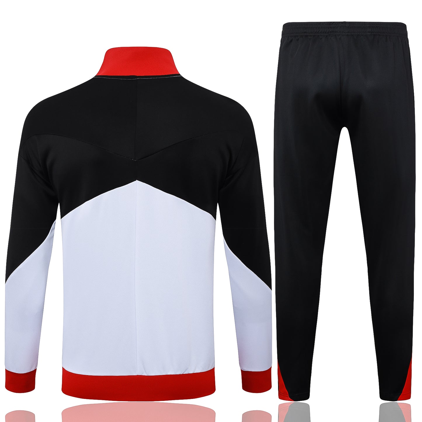 Liverpool 2024-25 White Red and Black Full-Zip Tracksuit Set