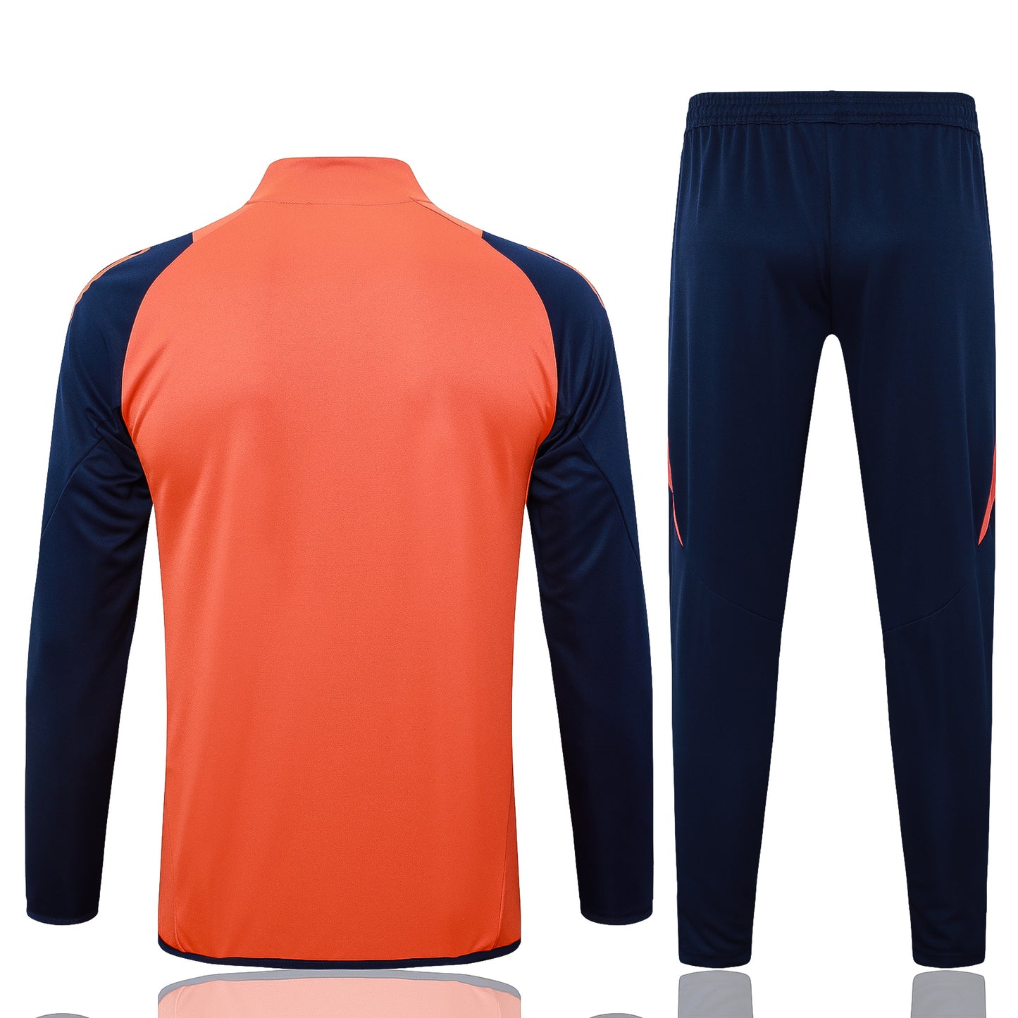 Manchester United 2024-25 Orange Full-Zip Tracksuit Set