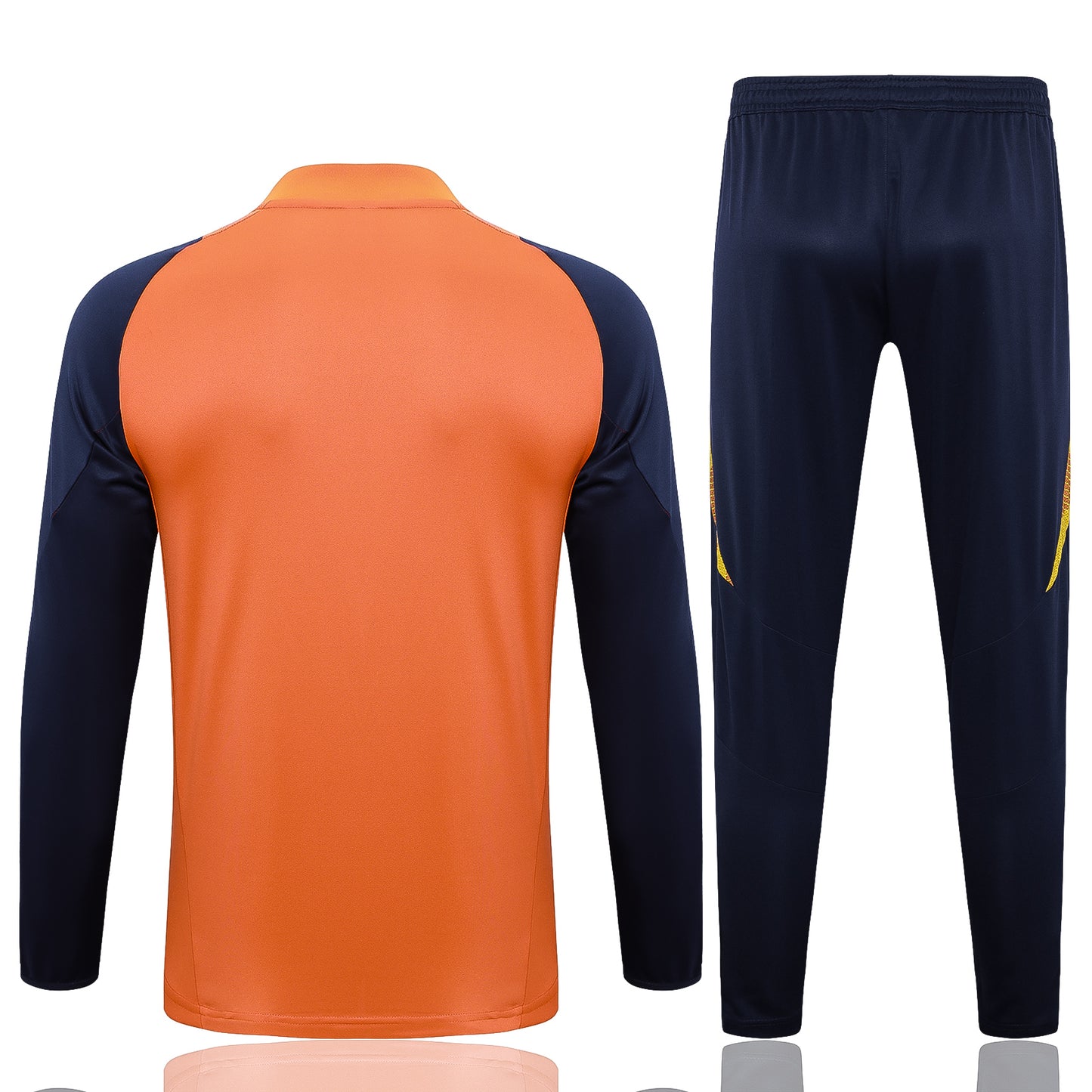 Manchester United 2024-25 Orange Half-Zip Training Tracksuit Set