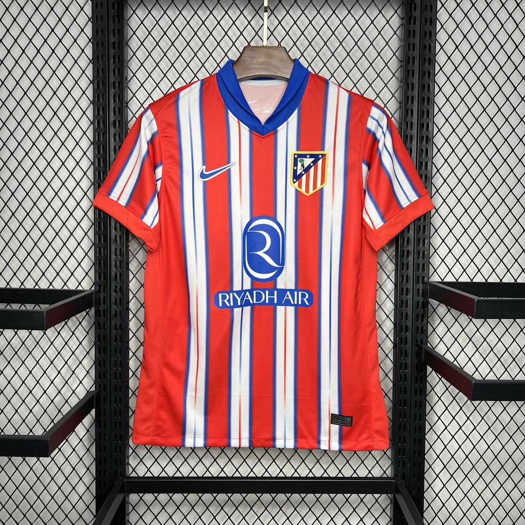 Atlético Madrid 2024-25 Home Fan Version Jersey