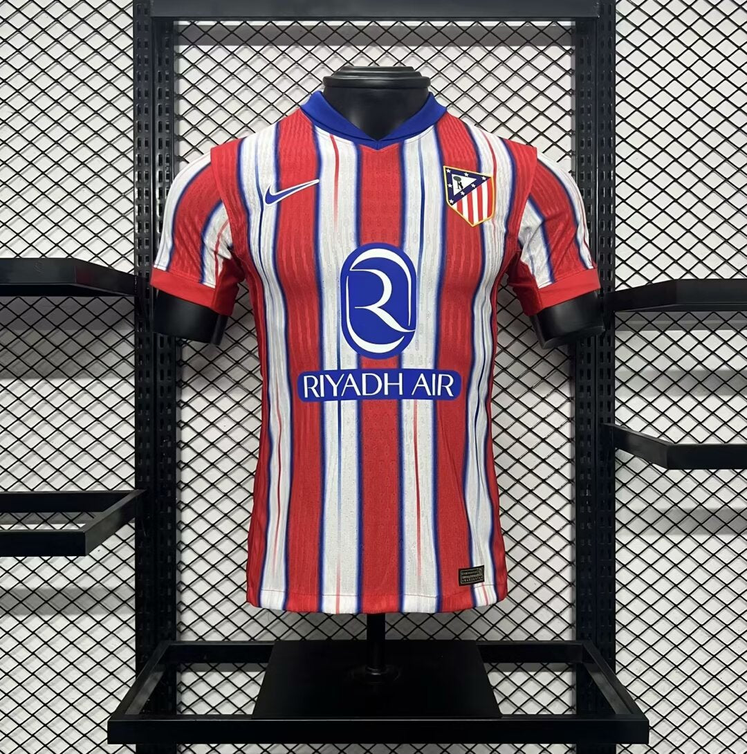 Atlético Madrid 2024-25 Home Player Version Jersey