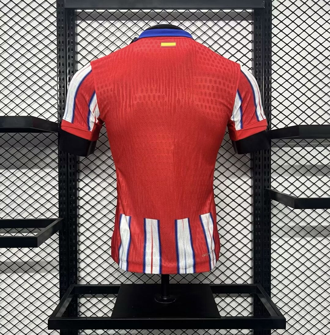 Atlético Madrid 2024-25 Home Player Version Jersey