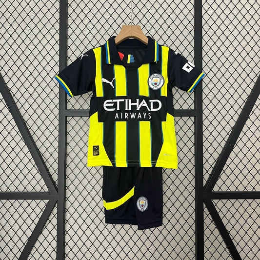 Manchester City Kids 2024-25 Away Jersey