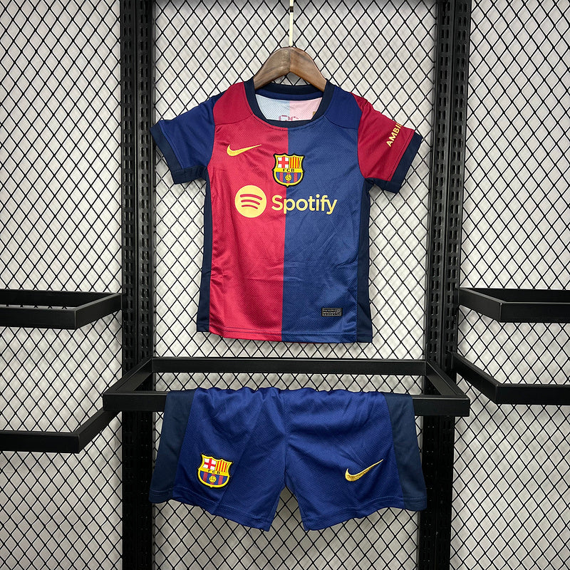 Barcelona Kids 2024-25 Home Jersey