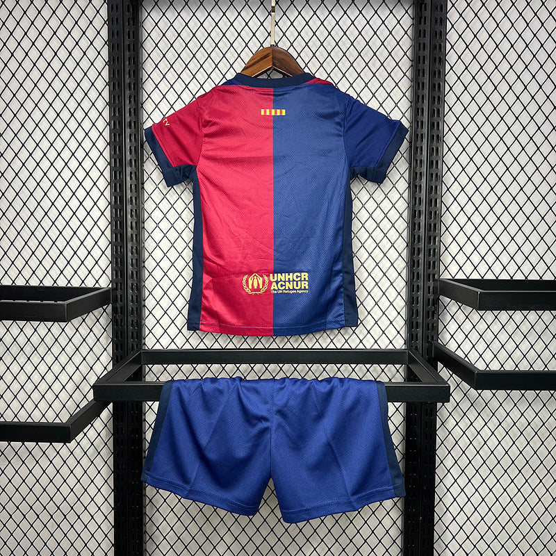 Barcelona Kids 2024-25 Home Jersey