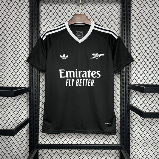 Arsenal 2024-25 Black Goalkeeper Jersey