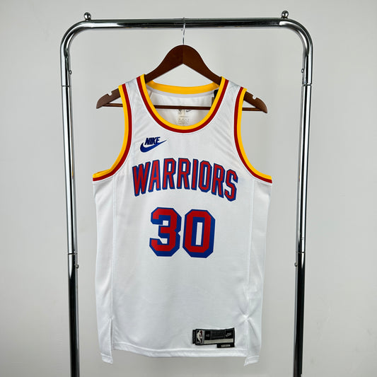 Golden State Warriors 2024-25 Nike White Swingman Jersey - Classic Edition