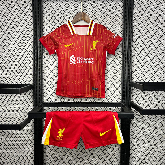 Liverpool Kids 2024-25 Home Jersey