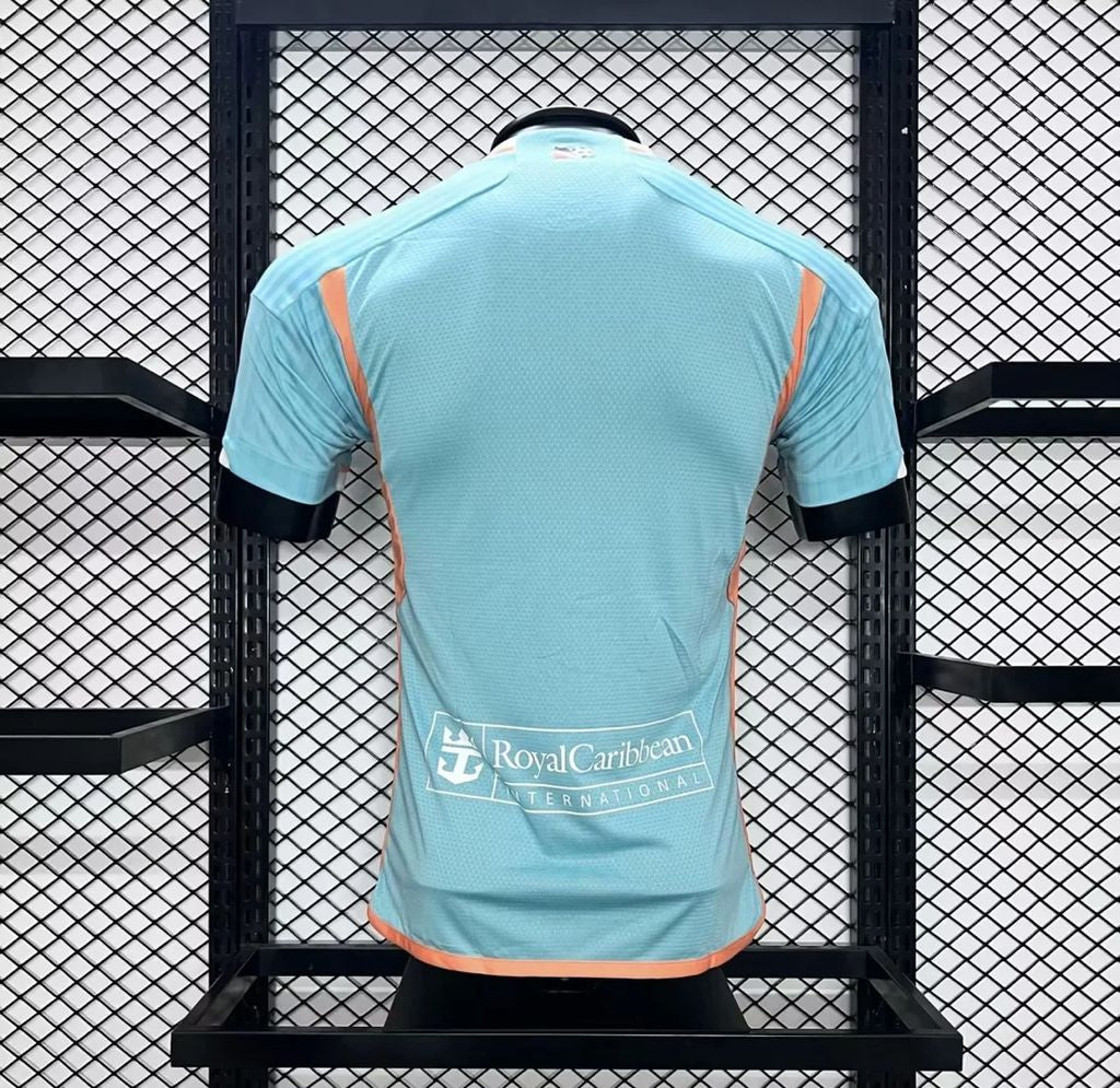 Inter Miami 2024 Aqua Archive Player Version Jersey