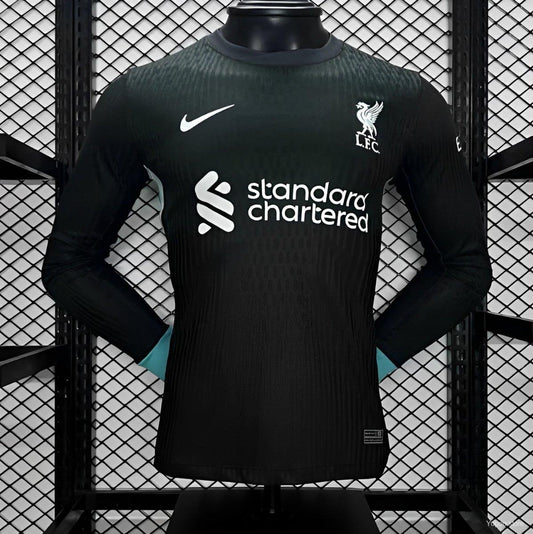 Liverpool 2024-25 Away Long Sleeve Player Version Jersey