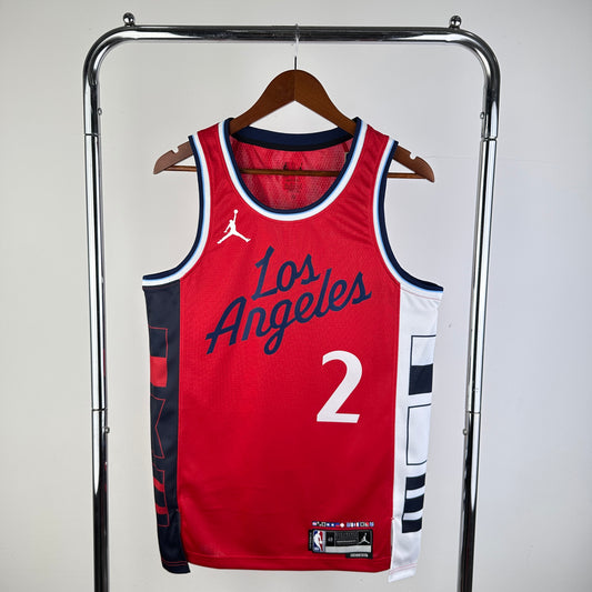 Los Angeles Clippers 2024-25 Jordan Brand Red Swingman Jersey - Statement Edition