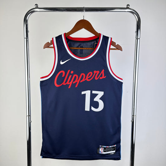 Los Angeles Clippers 2024-25 Nike Navy Swingman Jersey - Icon Edition