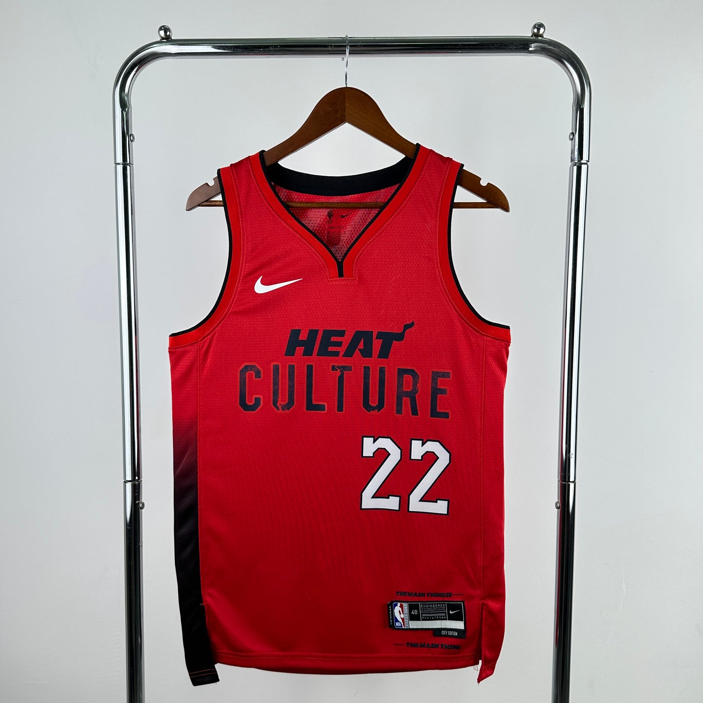 Miami Heat 2024-25 Nike Red Swingman Jersey - City Edition