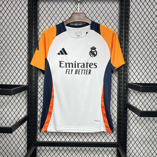 Real Madrid CF 2024-25 White Training Jersey