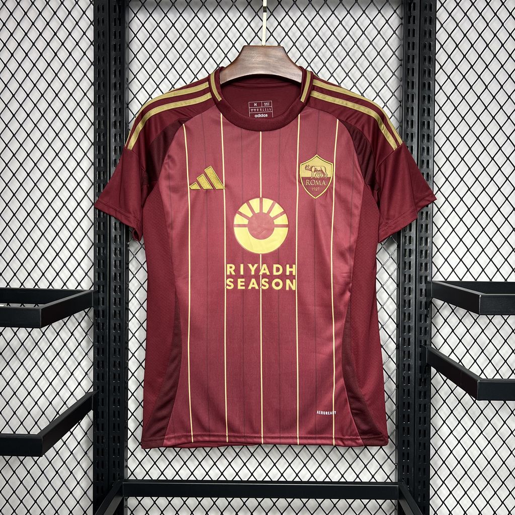 AS Roma 2024-25 Home Fan Version Jersey