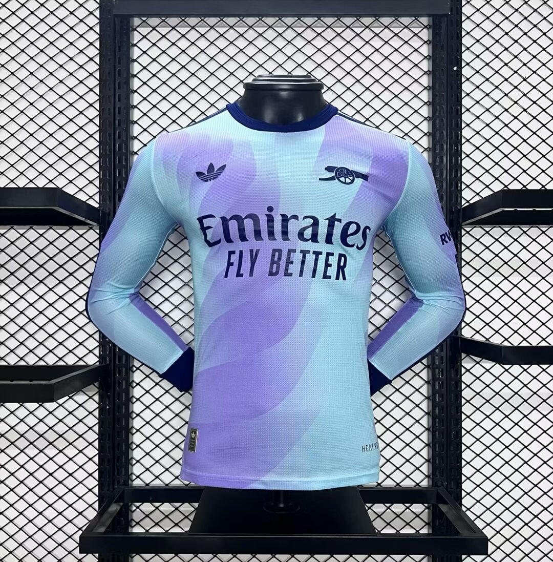 Arsenal 2024-25 Third Long Sleeve Player Version Jersey