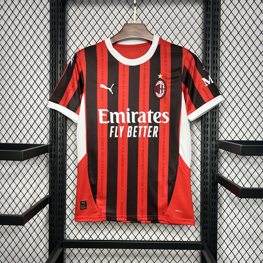 AC Milan 2024-25 Home Fan Version Jersey