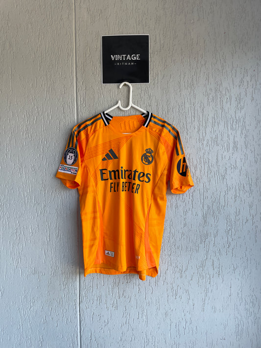 Real Madrid CF 2024-25 Away Player Version #7 VINI JR (S) + UCL Patches