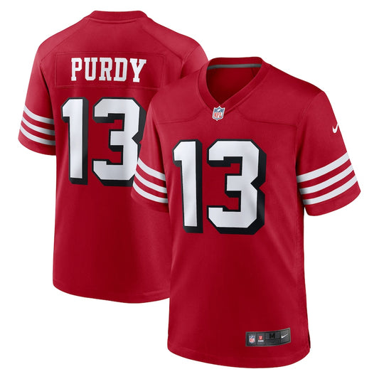 San Francisco 49ers 2023 Throwback Nike Red NFL Jersey