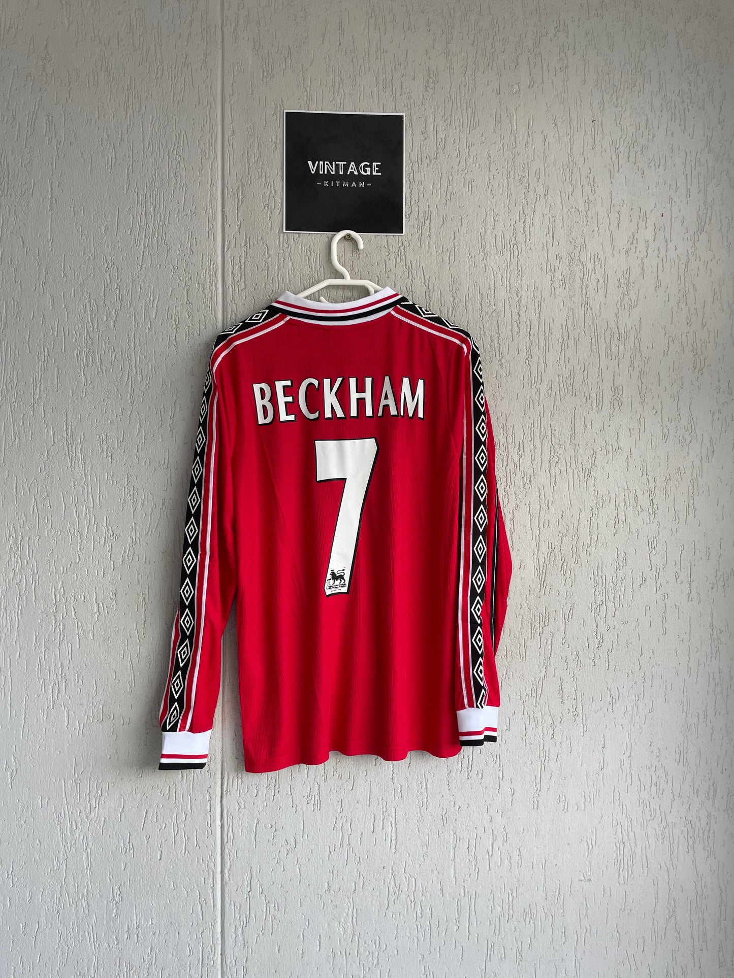 Manchester United 1998-1999 Home Long Sleeve Jersey